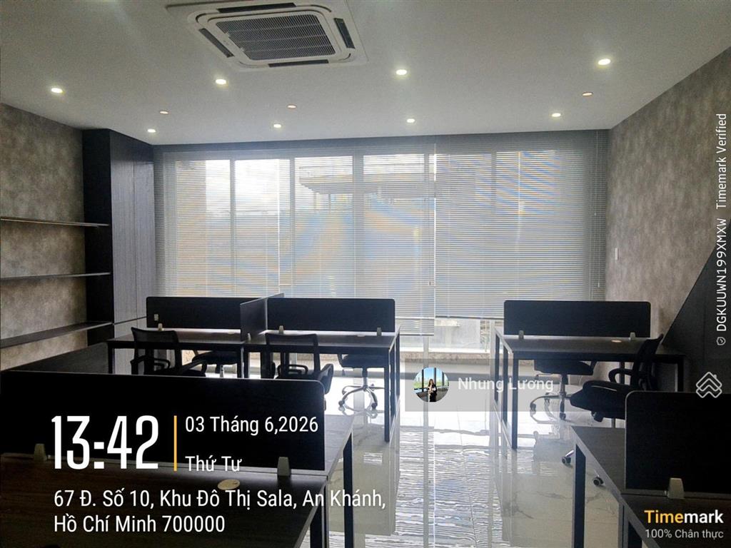 Cho thuê nhà phố sala, loại 5 tầng 110tr có hầm riêng, có full nội thất, còn vài căn trống, sẵn xem