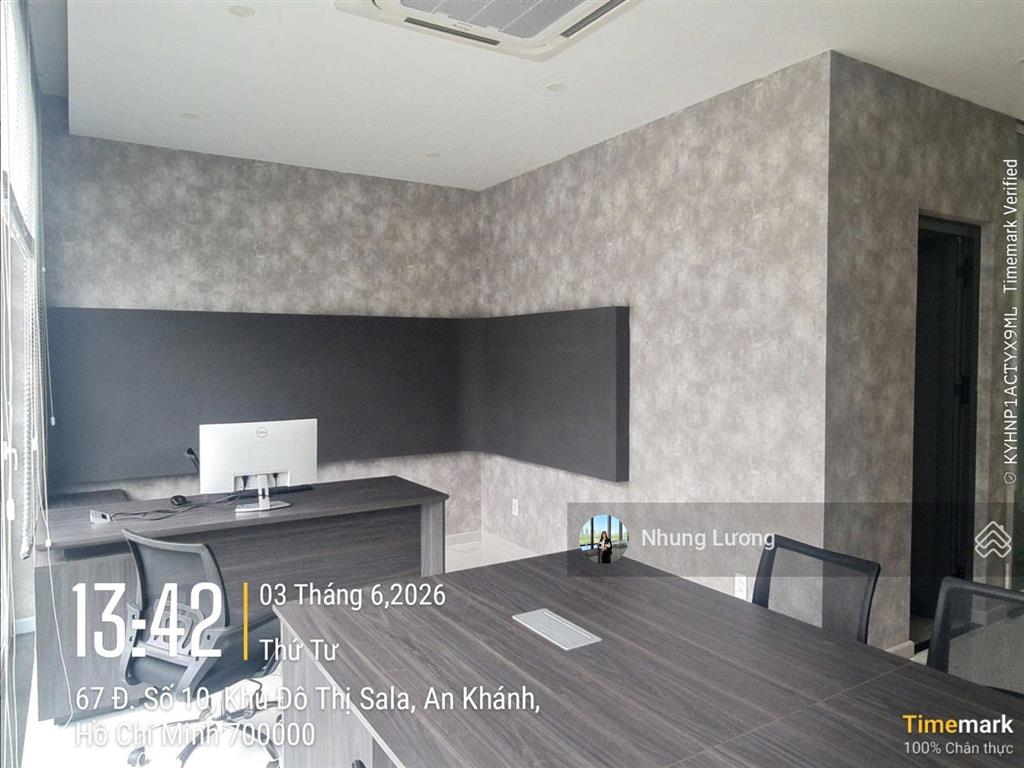 Cho thuê nhà phố sala, loại 5 tầng 110tr có hầm riêng, có full nội thất, còn vài căn trống, sẵn xem