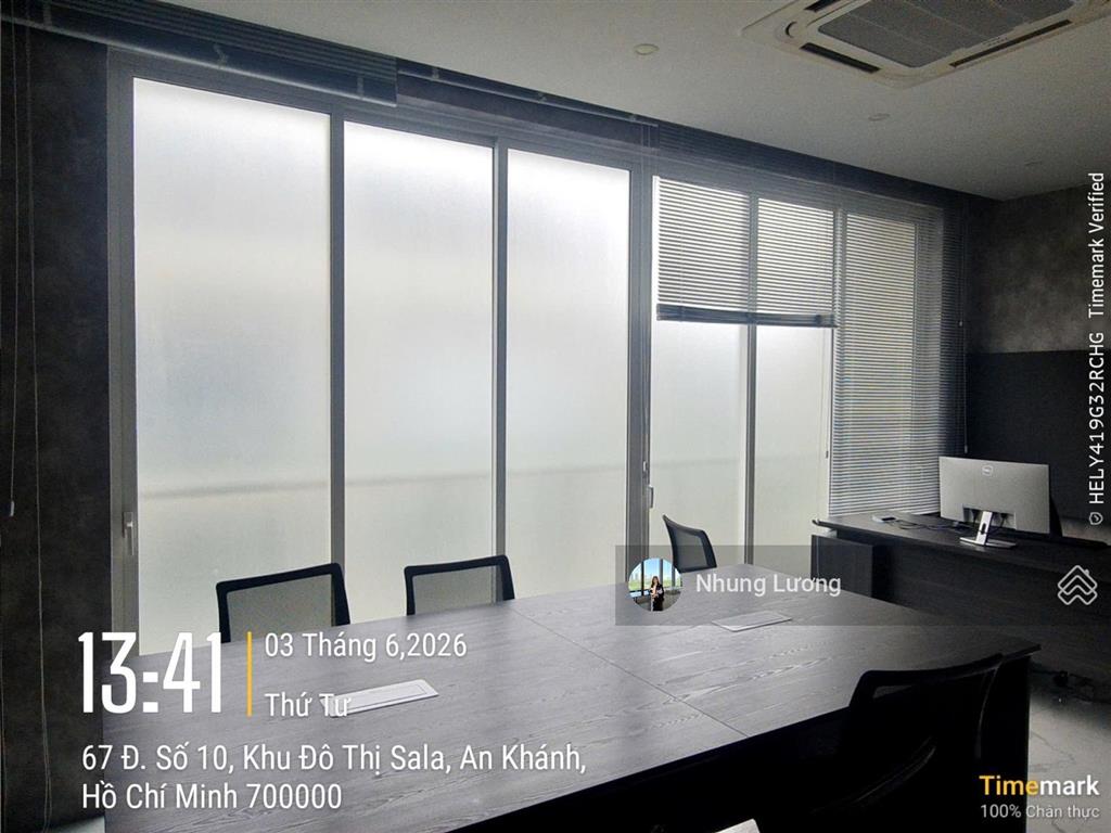 Cho thuê nhà phố sala, loại 5 tầng 110tr có hầm riêng, có full nội thất, còn vài căn trống, sẵn xem