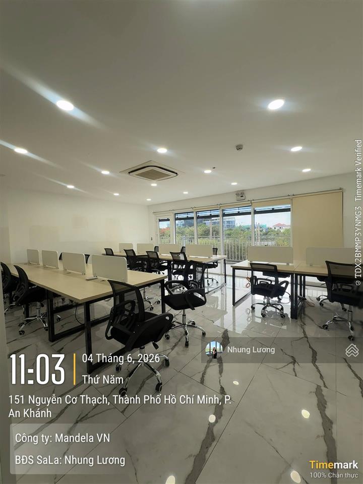 Cho thuê nhà mt nguyễn cơ thạch sala, 698m², 5 tầng, nội thất đầy đủ thang máy, máy lạnh