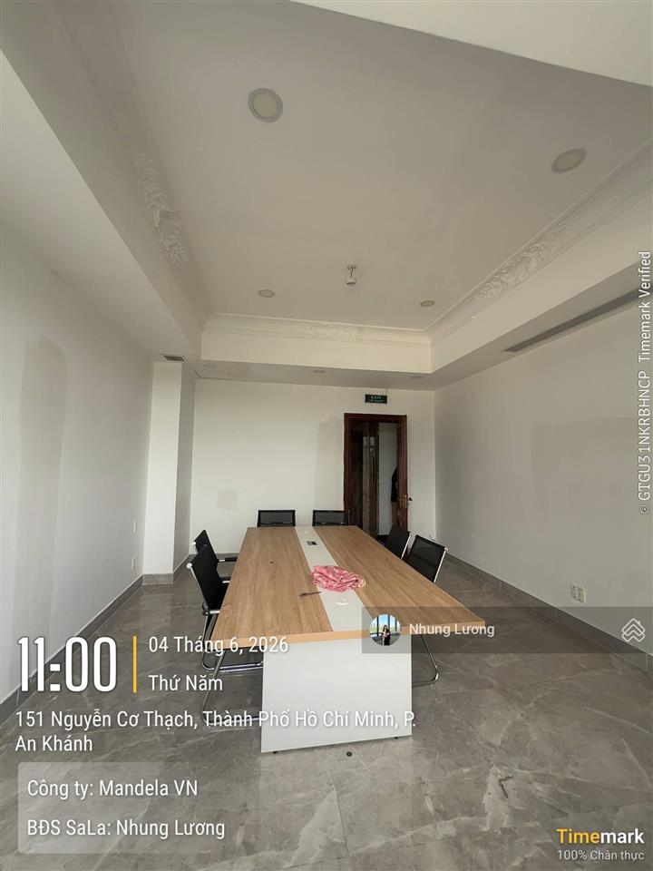 Cho thuê nhà mt nguyễn cơ thạch sala, 698m², 5 tầng, nội thất đầy đủ thang máy, máy lạnh