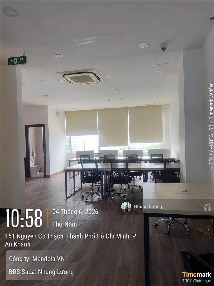 Cho thuê nhà mt nguyễn cơ thạch sala, 698m², 5 tầng, nội thất đầy đủ thang máy, máy lạnh