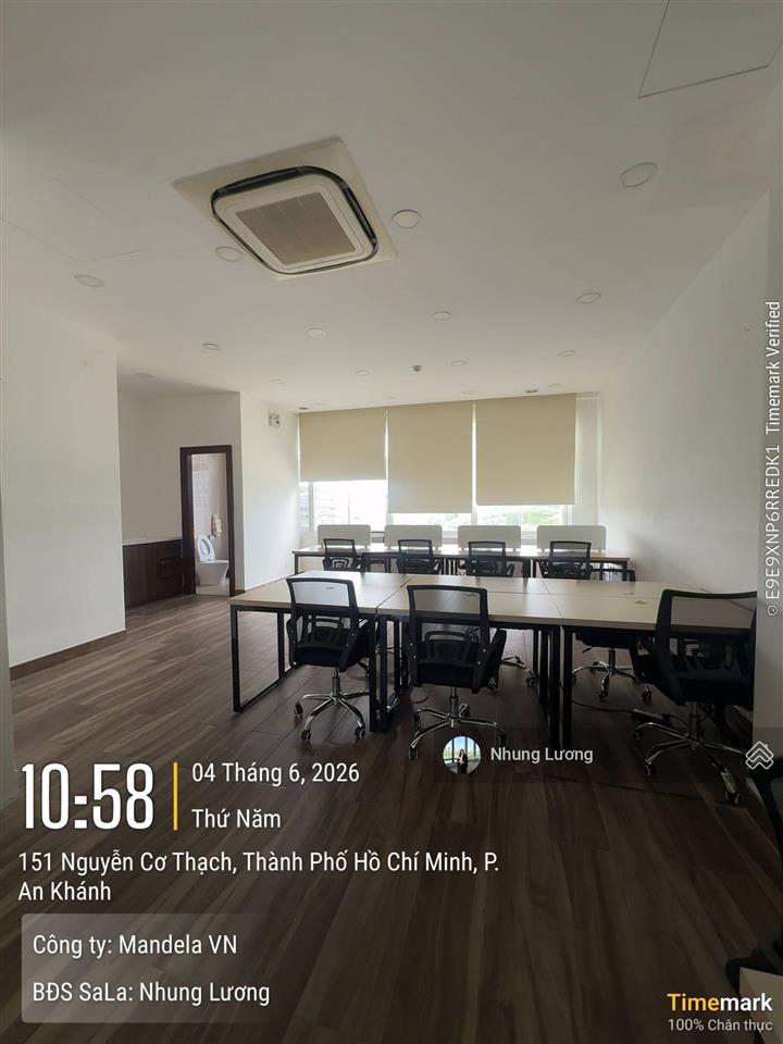 Cho thuê nhà mt nguyễn cơ thạch sala, 698m², 5 tầng, nội thất đầy đủ thang máy, máy lạnh