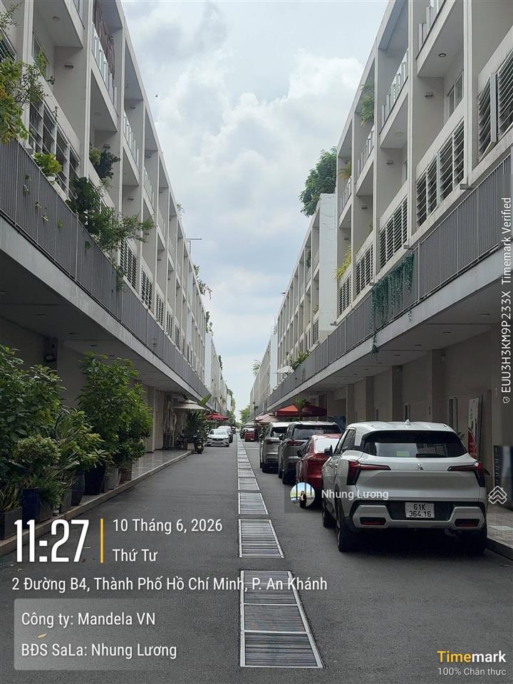 Cho thuê nhà phố sala hai mặt tiền, 115 triệu, gần 500m² sử dụng, nhà hoàn thiện