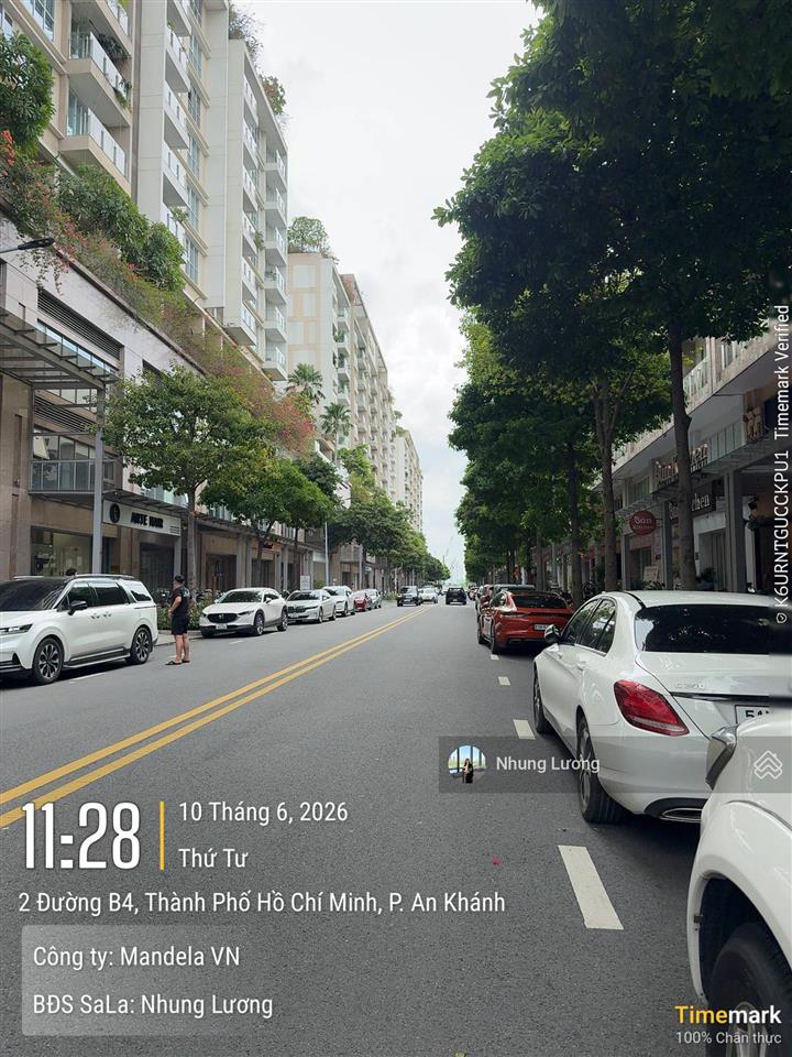 Cho thuê nhà phố sala hai mặt tiền, 115 triệu, gần 500m² sử dụng, nhà hoàn thiện