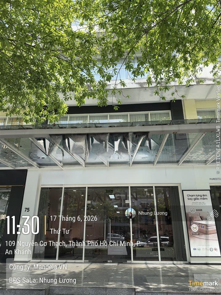 Cho thuê mặt bằng shophouse sala hầm + 5 tầng dtsd 700m², có nội thất đầy đủ