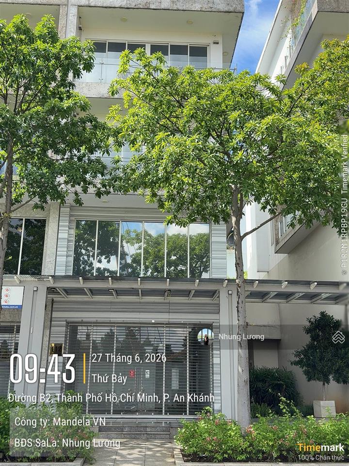 Bán nhà mặt tiền tại sala thủ thiêm, 528.1m², sổ hồng riêng, hỗ trợ bank