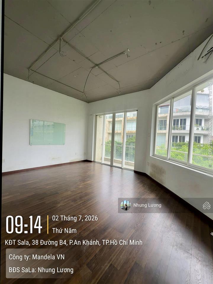Cho thuê mặt bằng căn góc (shophouse) sala 5 tầng và 1 hầm, 560m², có thang máy bàn giao được ngay