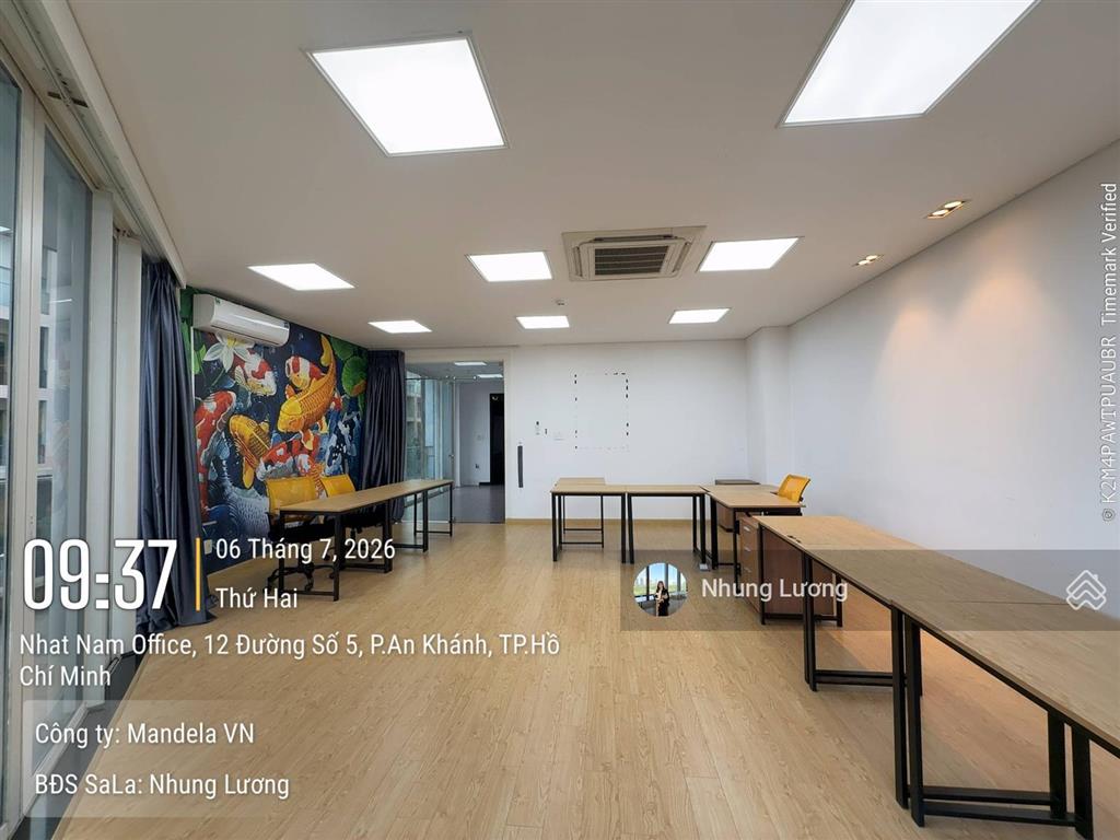Văn phòng sala 130m²  45 triệu, căn góc,  xem 0931 490 ***