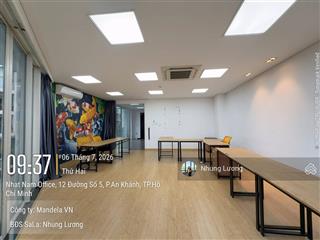 Văn phòng sala 130m²  45 triệu, căn góc,  xem 0931 490 ***