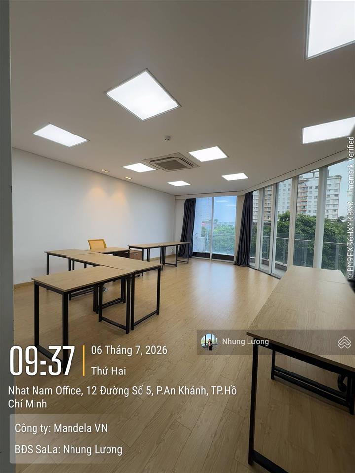 Văn phòng sala 130m²  45 triệu, căn góc,  xem 0931 490 ***