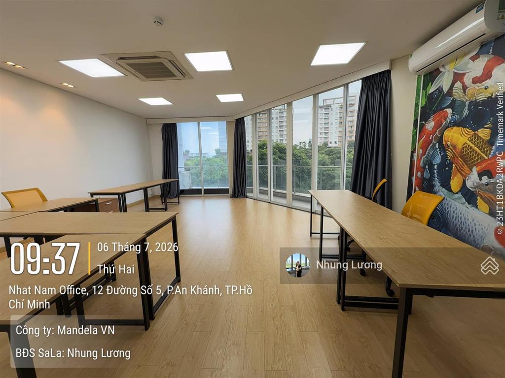 Văn phòng sala 130m²  45 triệu, căn góc,  xem 0931 490 ***