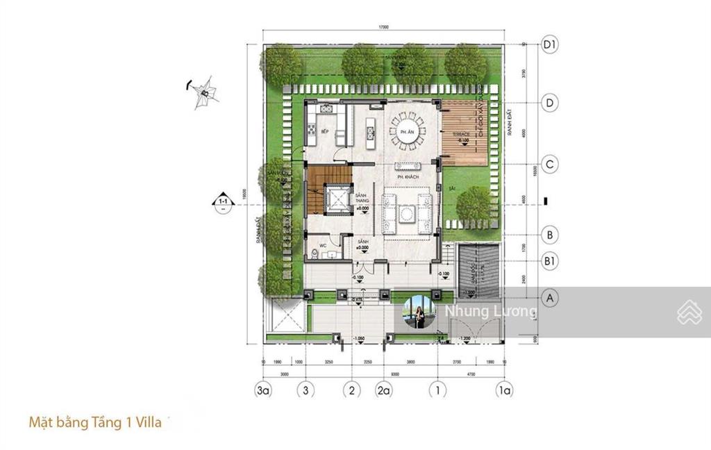 Cần bán biệt thự (villa) saroma sala 331m2  225 tỷ, hầm + 3 tầng và áp mái, sổ hồng