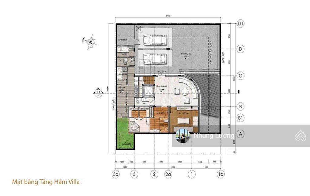 Bán villa saroma sala 321m2, bàn giao thô chủ mới hoàn thiện theo sở thích