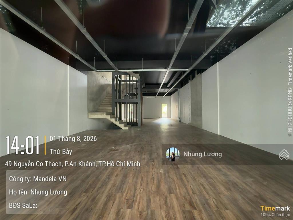 Cho thuê mặt bằng (shophouse) mt nguyễn cơ thạch, gần 698m2, nội thất đầy đủ