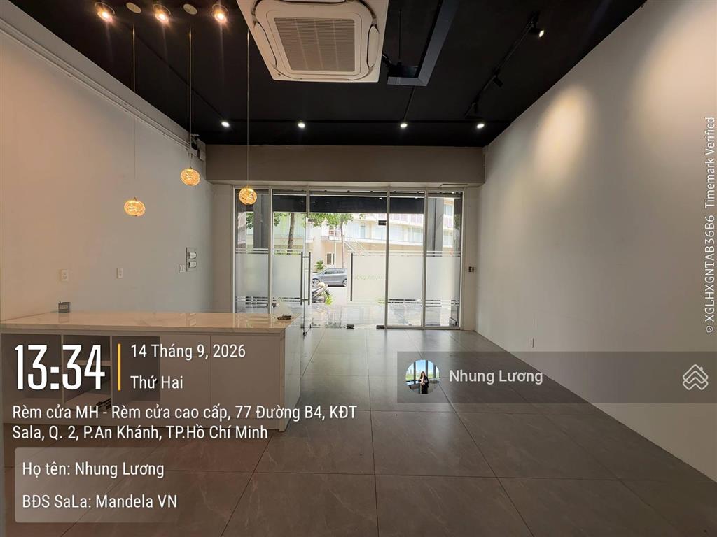 Cho thuê mặt bằng (shophouse) sala 5,7m x 20m dtsd gần 505m2, nội thất đầy đủ, thang máy, máy lạnh