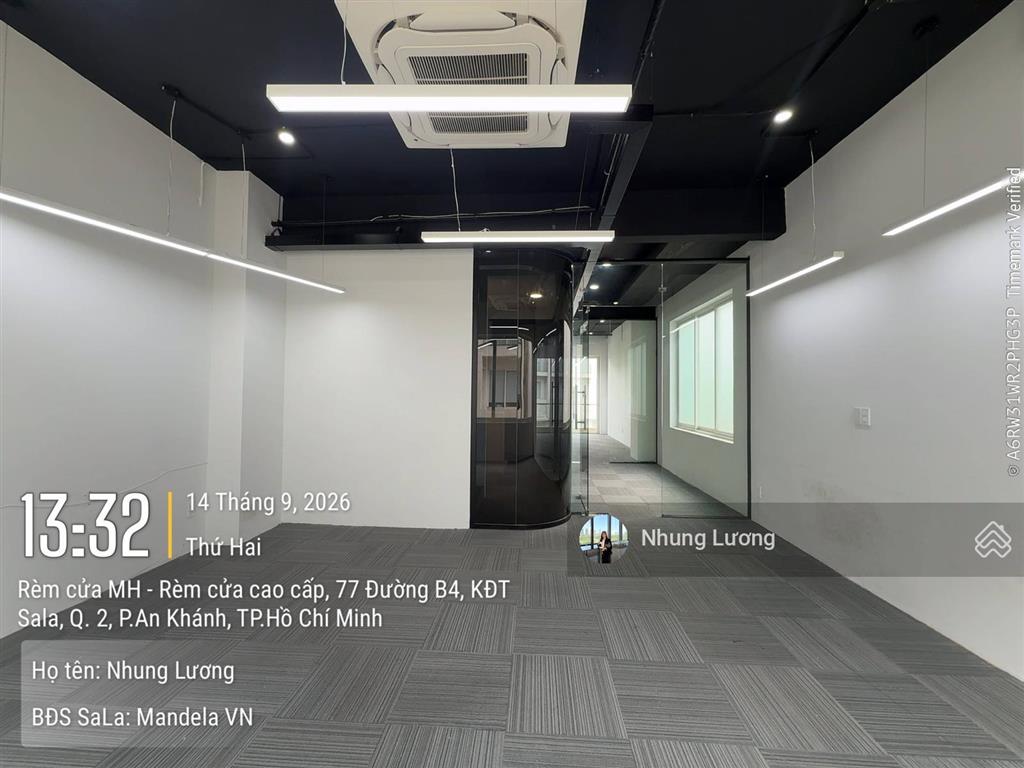 Cho thuê mặt bằng (shophouse) sala 5,7m x 20m dtsd gần 505m2, nội thất đầy đủ, thang máy, máy lạnh