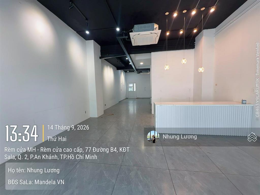 Cho thuê mặt bằng (shophouse) sala 5,7m x 20m dtsd gần 505m2, nội thất đầy đủ, thang máy, máy lạnh