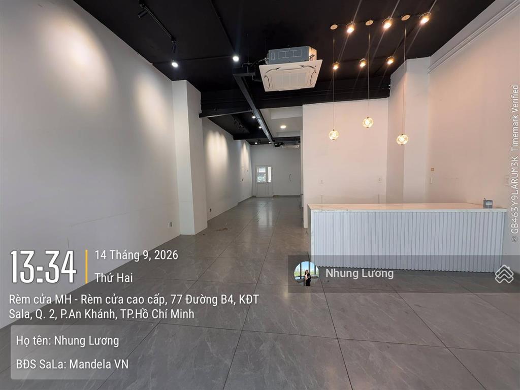 Cho thuê mặt bằng (shophouse) sala 5,7m x 20m dtsd gần 505m2, nội thất đầy đủ, thang máy, máy lạnh