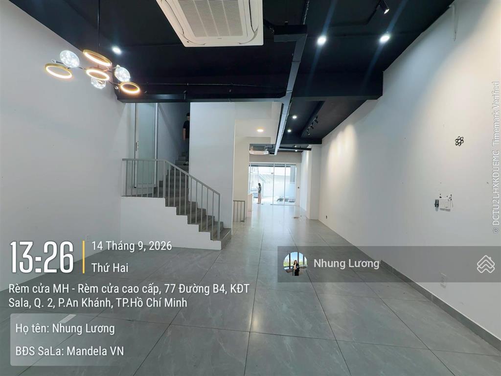 Cho thuê mặt bằng (shophouse) sala 5,7m x 20m dtsd gần 505m2, nội thất đầy đủ, thang máy, máy lạnh