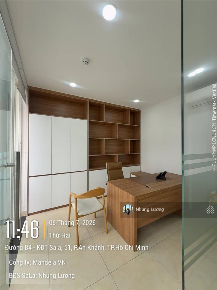 Cho thuê nhà phố sala full nội thất sala 1.000m2 sử dụng, ngang 14.2m x 20m hai mặt tiền
