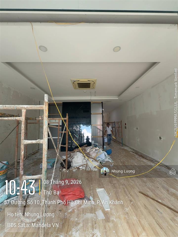 Cho thuê nhà phố sala đang hoàn thiện 5 tầng và 1 hầm 110tr/th sd 480m2 đầy đủ thang máy, máy lạnh