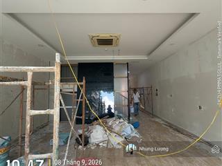 Cho thuê nhà phố sala đang hoàn thiện 5 tầng và 1 hầm 110tr/th sd 480m2 đầy đủ thang máy, máy lạnh
