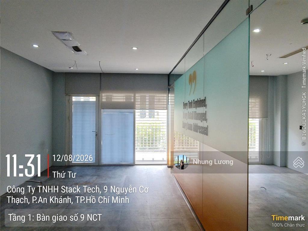 Cho thuê nhà phố sala mặt tiền nguyễn cơ thạch, bàn giao được ngay, hỗ trợ 1 tháng set up