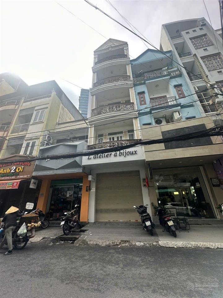 Bán nhà mt hẻm xe hơi 285/23 cách mạng tháng 8, p.12, q.10 4x16m trệt 4 lầu giá 26 tỷ tl