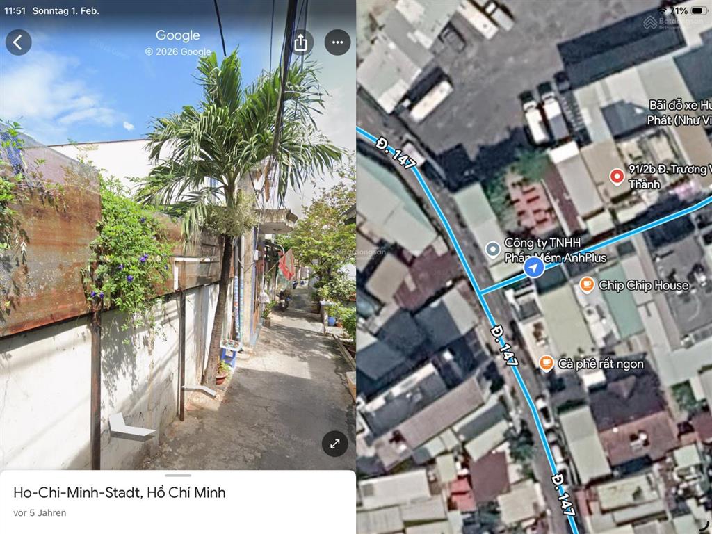 Bán nhà cấp 4. diện tích 42m2, hẻm đường trương văn thành, p. hiệp phú, cách xn 300 m. chính chủ.