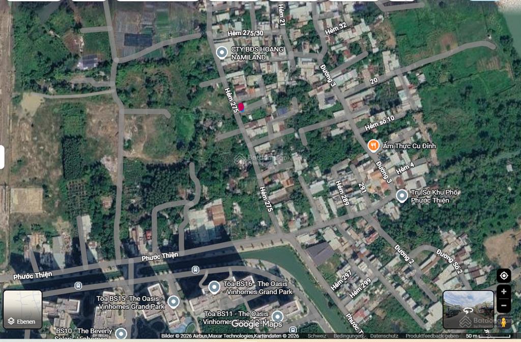 Bán đất tại hẻm 275, phước thiện, 5,5 tỷ, 74m2, pháp lý đầy đủ