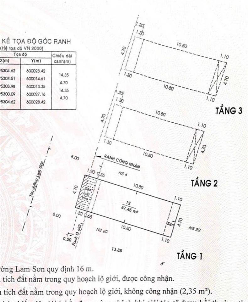 Nhà mặt tiền 4.7 x 15 khu vip sân bay tân sơn nhất  hiếm  giá tốt  sổ đẹp