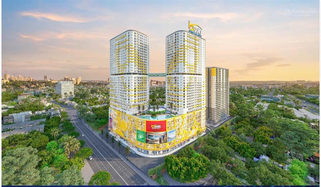 Bcons center city với 125tr 5% căn hộ liền kề metro và bx miền đông mới 2 phút, khu đô thị bcons