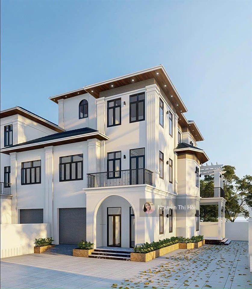 Siêu phẩm cho thuê biệt thự góc kđt nam an khánh đường đôi 3 mặt thoáng
