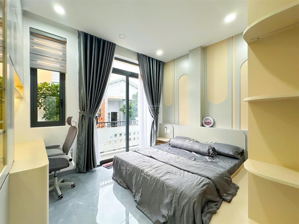 Smart home  phan huy ích  hẻm ô tô tránh  4 tầng