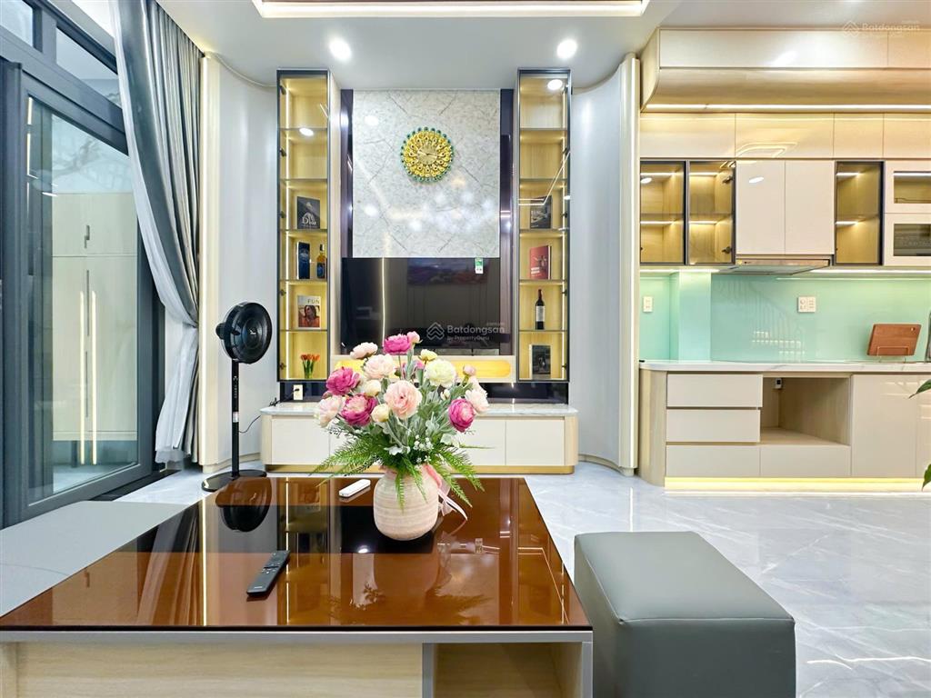 Smart home  phan huy ích  hẻm ô tô tránh  4 tầng