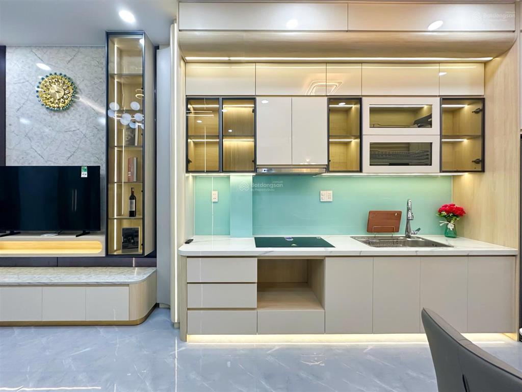 Smart home  phan huy ích  hẻm ô tô tránh  4 tầng