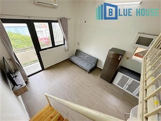 Duplex ban công, máy giặt riêng, gần e town 2