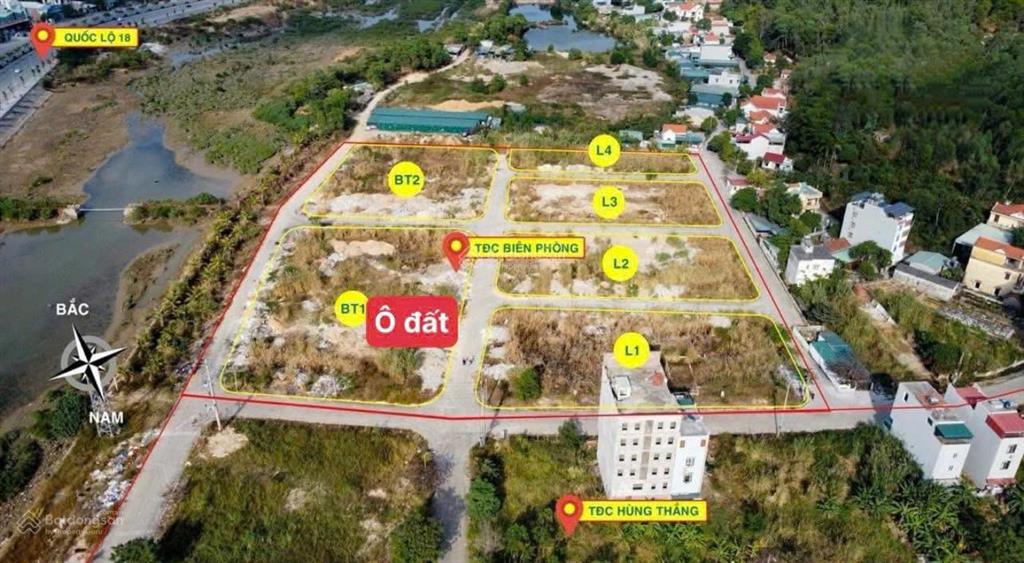 Bán đất biệt thự biên phòng hùng thắng