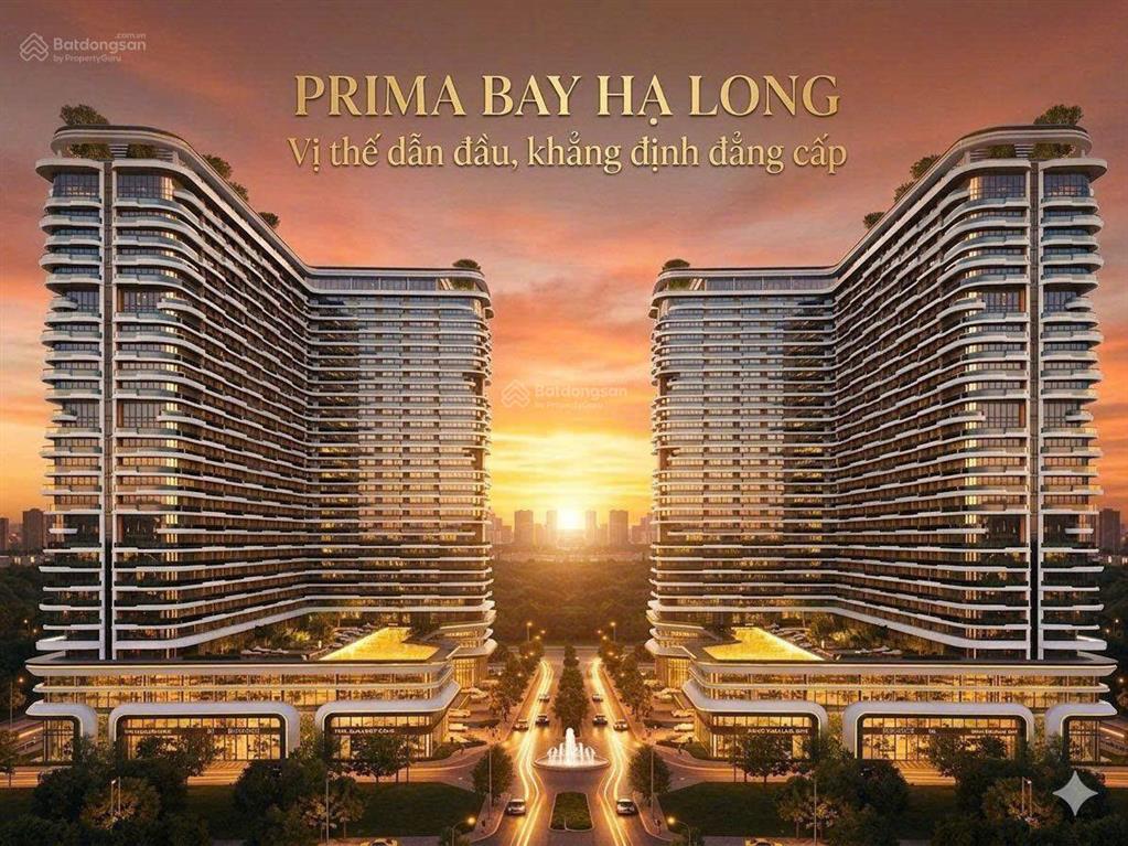 Chỉ từ 1,6 tỷ sở hữu căn hộ prima bay hạ long chính sách ưu đãi hiếm có
