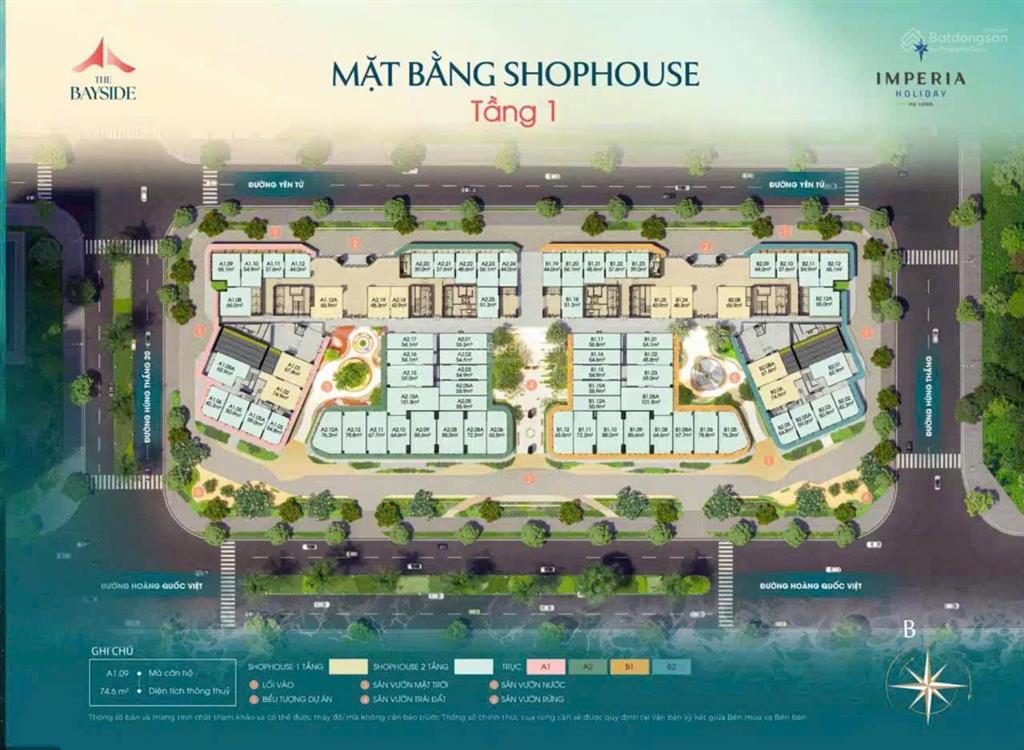 Nhận booking shop khối đế imperia holiday vị trí đẹp, tiềm năng kinh doanh