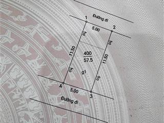 Bán đất 2 mặt ngõ thông, ô tô di trạch gần vành đai 3.5