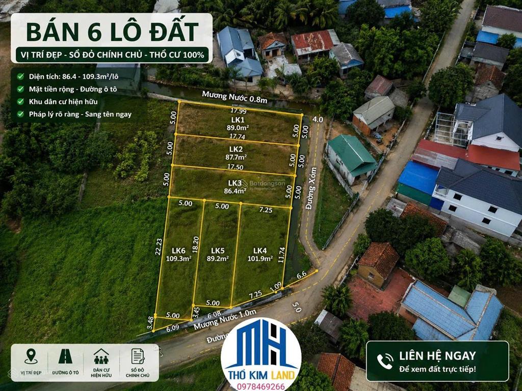 Nhỉnh 1,3 tỷ hàng f0 đang tách sổ 90m full thổ cư