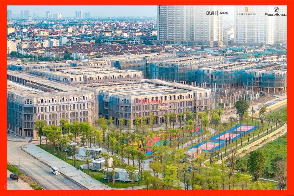 Bán lô xẻ khe v215 noble tây thăng long  55m², ck 10%, ls 0% trực tiếp cđt