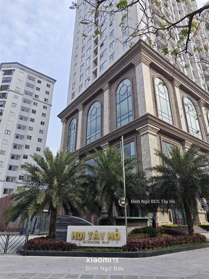 Bán biệt thự tại tây hồ residence  hdi thiết kế 4 tầng + hầm mặt tiền 8,5m đã có sổ giá tốt