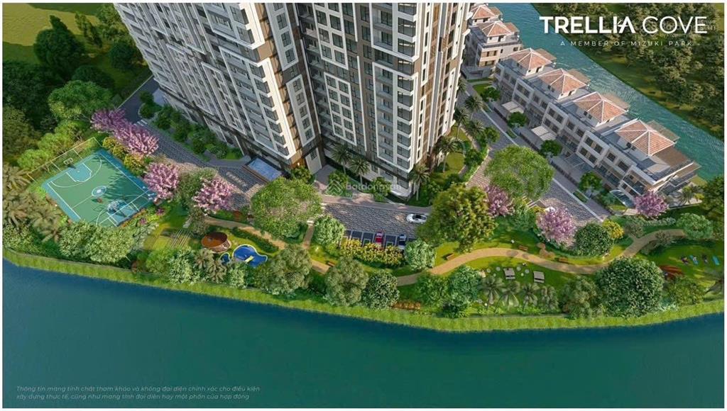 Bán nhanh căn 3pn  97m²  2 ban công, giảm 1 tỷ còn 6,480 tỷ, trellia cove, mã đẹp 08