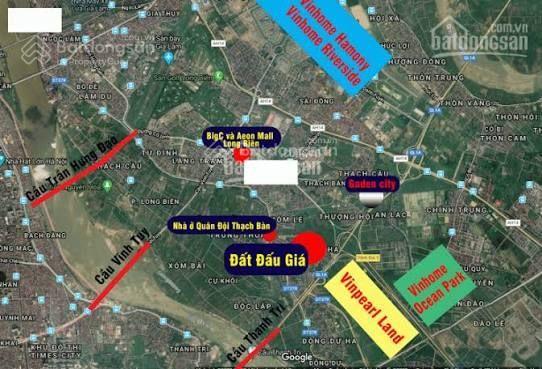 Bán đất đấu giá cự khối, 120.6 m2, giá tốt chỉ với 52 tỷ