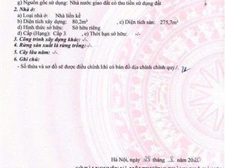 Chính chủ gửi bán căn liền kề 102.5m2 siêu đẹp tại xã duyên thái  thường tín  hn