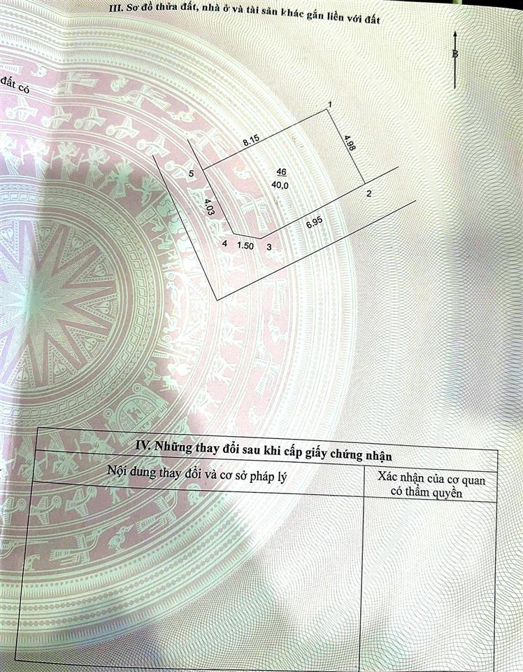 Lô góc 2 mặt tiền 40m đường oto tải. cách vài bước chân ra trục chính đất cơ giáo hồng vân hà nội