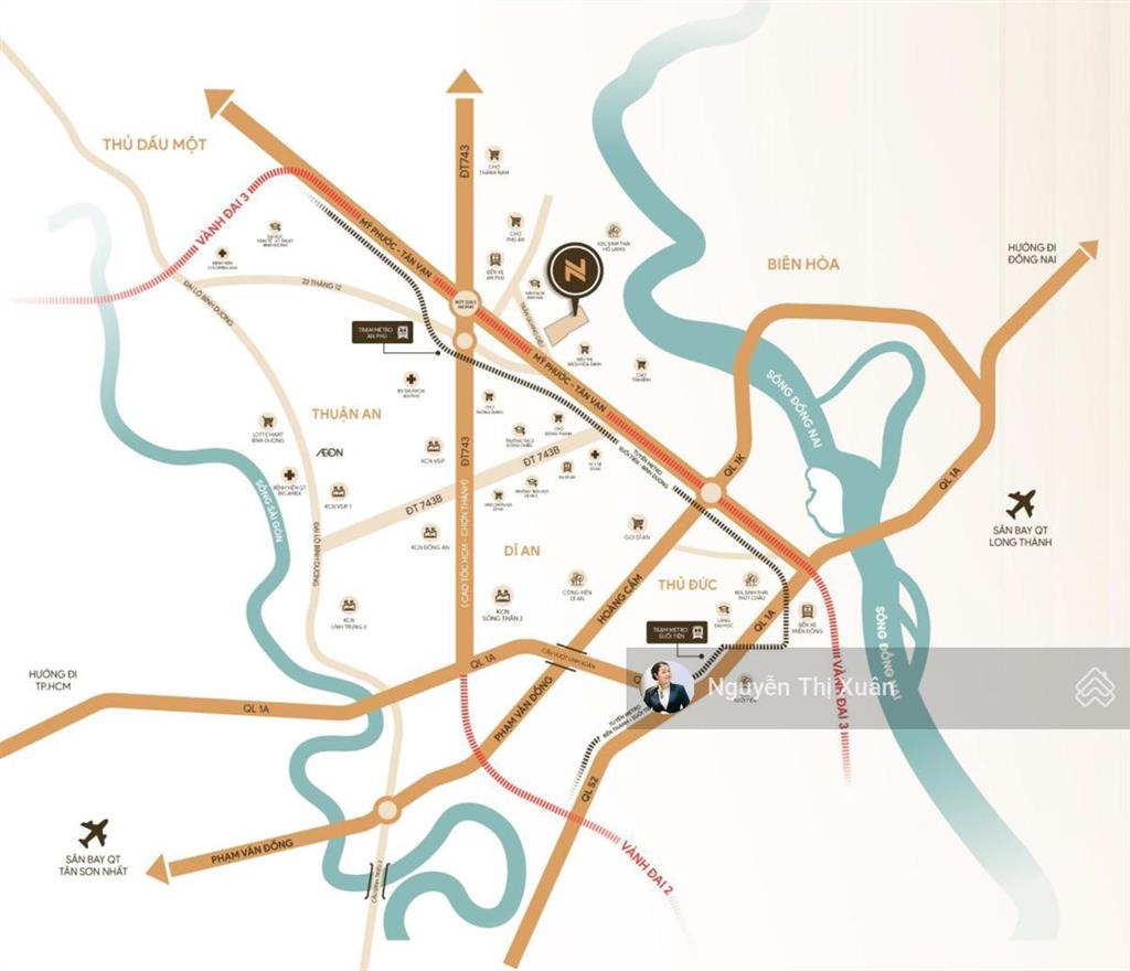 Thanh toán chỉ từ 6 triệu/tháng, sở hữu căn hộ 4 mặt tiền đường, cận metro số 1, giá f0 từ cđt